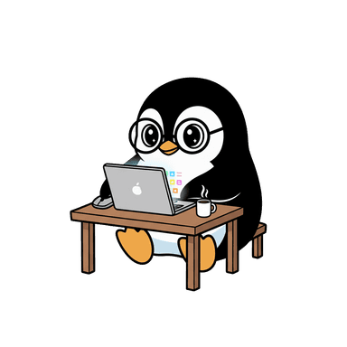 Pinguim - Trabalhando
